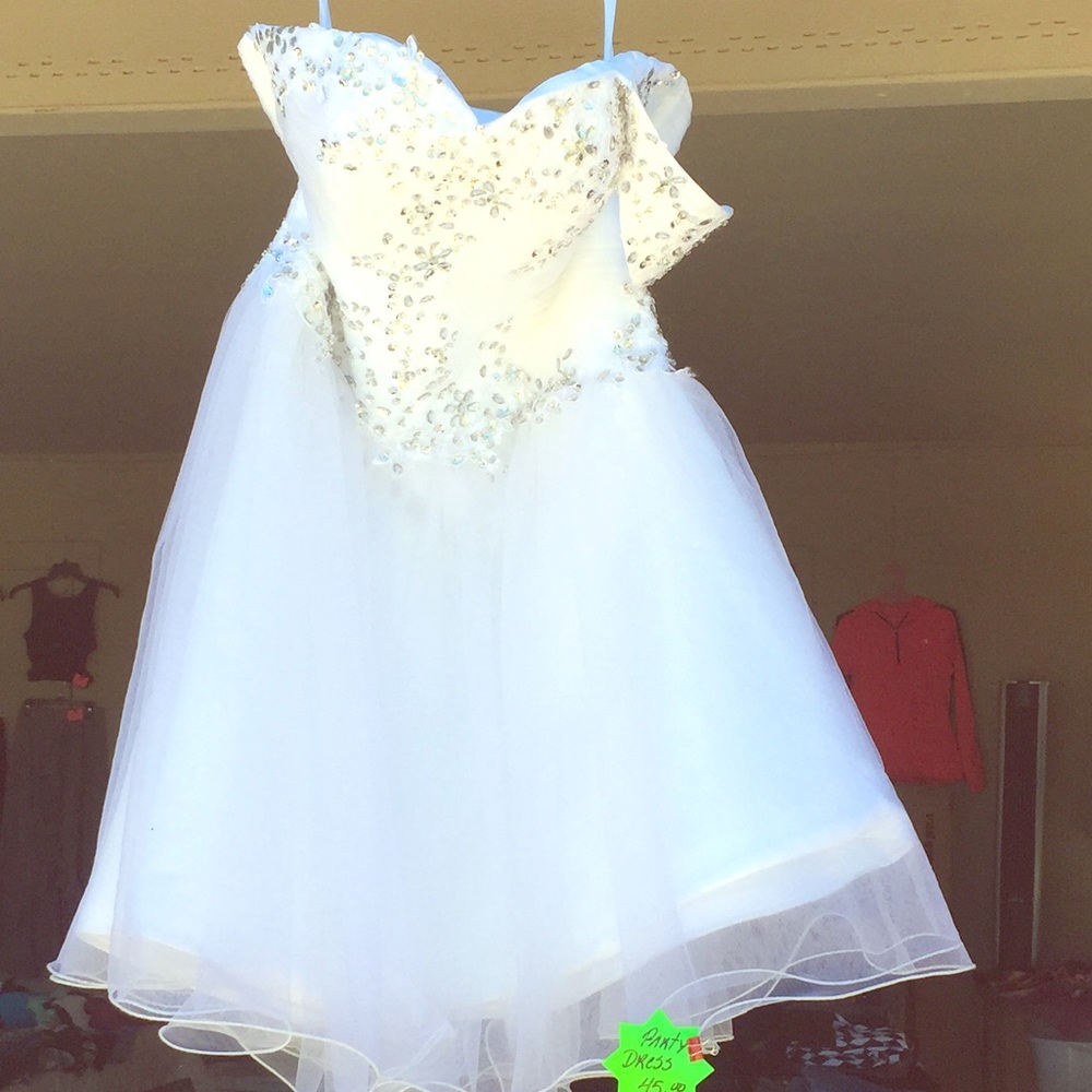 White Party Dress